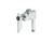 Krowne DX-1XX Solid Chrome Plated Ultra-Polish Satin Finish Add-on Faucet No Less Spout Diamond Series