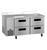 Hoshizaki WLR67B-D4 19.97 Cu. Ft. Stainless Steel Reach-In 4 Drawers Steelheart Series Worktop Refrigerator - 115 Volts