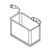 MVP Group 116-0040 6.3" W Rectangular Axis Pasta Basket
