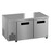 Hoshizaki ULR60B 17.22 Cu. Ft. Two-Section Solid Door Stainless Steel Reach-In Steelheart Series Undercounter Refrigerator - 115 Volts