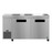 Hoshizaki ULR60B 17.22 Cu. Ft. Two-Section Solid Door Stainless Steel Reach-In Steelheart Series Undercounter Refrigerator - 115 Volts