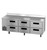 Hoshizaki WLR93B-D6 30.17 Cu. Ft. Stainless Steel Reach-In 6 Drawers Steelheart Series Worktop Refrigerator - 115 Volts