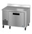 Hoshizaki WLR46B 11.78 Cu. Ft. Stainless Steel Reach-In 1 Solid Door Steelheart Series Worktop Refrigerator - 115 Volts