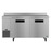 Hoshizaki WLR67B 19.97 Cu. Ft. Stainless Steel Reach-In 2 Solid Doors Steelheart Series Worktop Refrigerator - 115 Volts