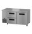 Hoshizaki ULR60B-D2 17.22 Cu. Ft. Two-Section Solid Door Stainless Steel Reach-In Steelheart Series Undercounter Refrigerator - 115 Volts