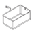 MVP Group 116-0010 19.3" W Rectangular Full Size Axis Pasta Basket