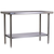 Allmont 24" x 48" 16 Gauge Stainless Steel Work Table with SS Undershelf and Legs