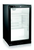 MVP Group KGM-6 5.2 Cu. Ft. Black 1 Section Kool-It Refrigerated Merchandiser - 115 Volts