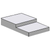 MVP Group KT012K Gray 2 Levels Hydra-Kool Step Shelf for KFM-120 and KPM-120