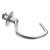 MVP Group 73-0051 Aluminum Axis Dough Hook for AX-M20
