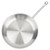Vollrath 3812 12 1/2" Dia. 21 Gauge Stainless Steel With Aluminum Clad Bottom Optio Fry Pan