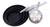 Omcan USA 43338 14" Diameter Aluminum Eclipse Finish Non Stick Riveted Handle Fry Pan