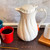 TableCraft Products 1001402 40 Oz. Plastic White Cash & Carry Connoisserve Coffee Decanter