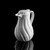 TableCraft Products 1001402 40 Oz. Plastic White Cash & Carry Connoisserve Coffee Decanter