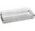 Quantum BSK2448C 24" W x 48" L x 10" H Chrome Plated Post Mount Basket