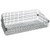 Quantum BSK2436C 24" W x 36" L x 10" H Chrome Plated Post Mount Basket