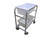 Winholt AL-L-4 27" W 4 Lug Capacity Aluminum Lug Cart