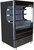 Beverage Air VMHC-7-1-B 8 Cu. Ft. Black Vinyl Vertical Case Vuemax Series Open-Air Merchandiser - 115 Volts