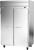 Beverage Air HH2-1S-PT 45.04 Cu. Ft. Stainless Steel and Aluminum Two-Section Pass-Thru Horizon Series Warming Cabinet - 208-240 Volts