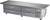 Beverage Air WTFCS84HC-96 17.46 Cu. Ft. Stainless Steel 2-Section Worktop Cook Stand Freezer - 115 Volts