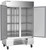 Beverage Air HBF49HC-1 46.2 Cu. Ft. Stainless Steel 2 Lockable Hinged Self-Closing Solid Doors Reach-In Horizon Series Freezer - 115 Volts