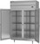 Beverage Air PF2HC-1AS 44.57 Cu. Ft. Stainless Steel 2 Lockable Solid Doors Reach-In Freezer - 115 Volts