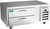 Beverage Air WTCTCS48HC 7.21 Cu. Ft. Stainless Steel 1-Section Cross Temp Chef Base - 115 Volts