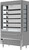 Beverage Air VMHCSL-18-1-G 12.7 Cu. Ft. Gray Vertical Case Vuemax Series Slim Open-Air Merchandiser - 115 Volts