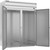 Beverage Air PRI2XTHC-1AS 77.35 Cu. Ft. Stainless Steel Roll-In Solid Doors Two-Section P-Series Extra Tall Refrigerator - 115 Volts