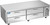 Beverage Air WTCTCS72HC 8.7 Cu. Ft. Stainless Steel 1-Section 4 Drawers Cross Temp Chef Base - 115 Volts