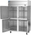 Beverage Air CT2HC-1HS 45.2 Cu Ft. Stainless Steel Reach-In One-Section Cross Temp Convertible Refrigerator or Freezer - 115 Volts