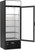 Beverage Air MMF19HC-1-B 19.08 Cu. Ft. Black Painted Steel 1-Section Reach-In MarketMax Freezer Merchandiser - 115 Volts