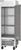 Beverage Air RB19HC-1S 19.08 Cu. Ft. Stainless Steel Solid Door Reach-In One-Section Vista Refrigerator - 115 Volts