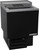 Beverage Air GF24HC-B 4 Cu. Ft. Black Galvanized Steel Underbar Model Glass Froster - 115 Volts