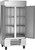 Beverage Air HBR35HC-1 35.08 Cu. Ft. Stainless Steel Solid Door Reach-In Two-Section Horizon Series Refrigerator - 115 Volts