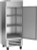 Beverage Air HBF27HC-1 25.97 Cu. Ft. Stainless Steel 1 Lockable Hinged Self-closing Solid Door Reach-In Horizon Series Freezer - 115 Volts