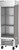 Beverage Air HBF19HC-1 19.08 Cu. Ft. Stainless Steel 1 Lockable Right-Hand Hinged Solid Door Reach-In Horizon Series Freezer - 115 Volts