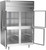 Beverage Air PH2-1BHG 46.5 Cu. Ft. Stainless Steel and Aluminum Two-Section Pass-Thru Warming Cabinet - 208-240 Volts