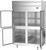 Beverage Air PH2-1BHG 46.5 Cu. Ft. Stainless Steel and Aluminum Two-Section Pass-Thru Warming Cabinet - 208-240 Volts