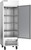 Beverage Air HBF23HC-1 23.3 Cu. Ft. Stainless Steel 1 Lockable Right-Hand Hinged Solid Door Reach-In Horizon Series Freezer - 115 Volts