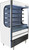 Beverage Air VMHC-18-1-W 18.5 Cu. Ft. White Vinyl Vertical Case Vuemax Series Open-Air Merchandiser - 115 Volts