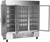 Beverage Air HBRF72HC-1-B-G 75" W Reach-In Three-Section Horizon Series Refrigerator or Freezer - 115 Volts