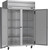 Beverage Air HFS2HC-1S 45.2 Cu. Ft. Stainless Steel 2 Solid Doors Reach-In Horizon Series Freezer - 115 Volts