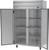 Beverage Air HFS2HC-1S 45.2 Cu. Ft. Stainless Steel 2 Solid Doors Reach-In Horizon Series Freezer - 115 Volts