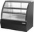 Beverage Air CDR4HC-1-B 14 Cu. Ft. Black Stainless Steel Refrigerated Deli Case - 120 Volts