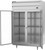 Beverage Air PR2HC-1BG 44.57 Cu. Ft. Stainless Steel Glass Door Reach-In Two-Section P-Series Refrigerator - 115 Volts