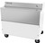 Beverage Air SMF49HC-1-W-02 19.66 Cu. Ft. White Stainless Steel School Milk Cooler - 115 Volts