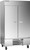 Beverage Air HBF44HC-1 44 Cu. Ft. Stainless Steel 2 Lockable Hinged Solid Doors Reach-In Horizon Series Freezer - 115 Volts