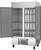 Beverage Air HBF44HC-1 44 Cu. Ft. Stainless Steel 2 Lockable Hinged Solid Doors Reach-In Horizon Series Freezer - 115 Volts