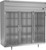 Beverage Air PF3HC-1BG 68.34 Cu. Ft. Stainless Steel 3 Lockable Glass Doors Reach-In Freezer - 115 Volts